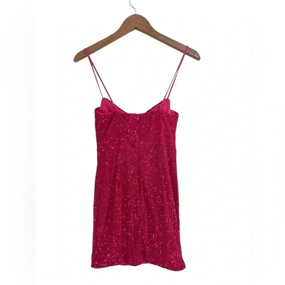 Hello Molly New with Tags BOND GIRL DRESS FUCHSIA Size Small - Picture 9 of 13